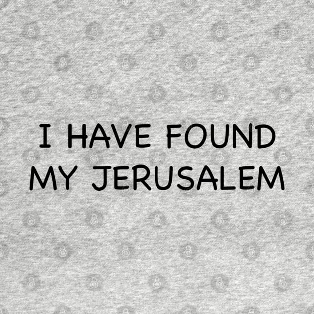 My Jerusalem by Claire French